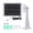 Black, variant on Portable Solar Panel Charging 8W 5V Clip Output High Efficiency Solar Charging Board for Camping & Hiking