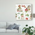 thumbnail image 3 of Trademark Fine Art 'Holiday Paws Step 03A' Canvas Art by Beth Grove, 3 of 4