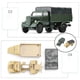 thumbnail image 5 of Conjunto de 2 1/72 Hugo 4D Ensamblate Truck ículos de plástico Modelo de juguete Micro Paisaje Coleccionables Simulación Chariot 80 de construcción, 5 of 10