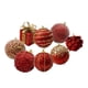 thumbnail image 1 of Adornos de bolas navideñas, adornos colgantes, manualidades de bricolaje, decoración de árbol para fiesta Rojo 8 piezas, 1 of 9