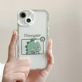 thumbnail image 5 of Cartoon Cute Dinosaur Clear Soft  for iPhone Case (Three,iPhone 11 Pro Max), 5 of 6