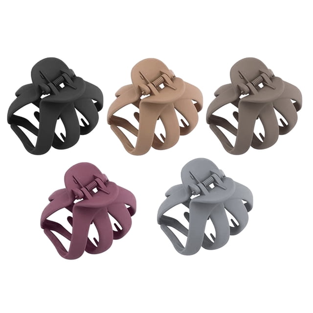Pinza para el cabello, pinzas para el cabello con forma de pulpo y sujeción fuerte