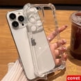 thumbnail image 4 of Funda De Lujo Transparente Acrílica A Prueba De Golpes Compatible Con iPhone 14 11 12 13 Pro Max XS X XR, 4 of 4