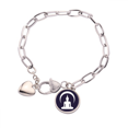 thumbnail image 1 of Moon Light Shining Knowledge Heart Chain Bracelet Jewelry Charm Fashion, 1 of 3