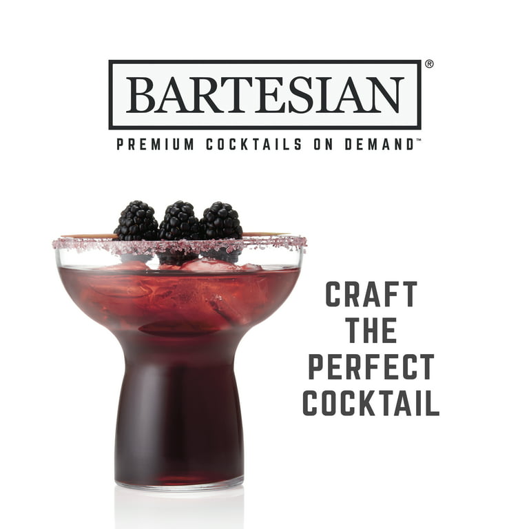 We ship worldwide Bartesian Premium Cocktail Machine, bartesian glasses 