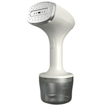 Handheld Clothes Steamer for Home and Travel, Portable Mini Garment Steamer, 1000W Powerful Steam, 0.03 oz (260ml) Water Tank, Quick Wrinkle Removal, White and Gray
