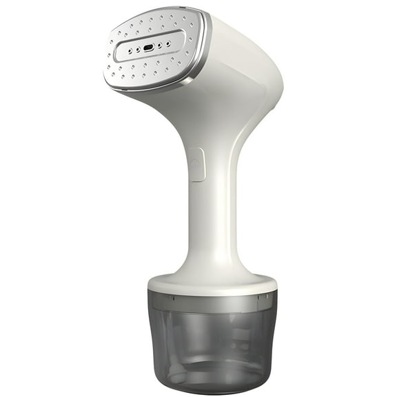 Handheld Clothes Steamer for Home and Travel, Portable Mini Garment Steamer, 1000W Powerful Steam, 0.03 oz (260ml) Water Tank, Quick Wrinkle Removal, White and Gray
