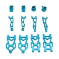 thumbnail image 5 of YINKUU RC Upper Lower Suspension Arms Aluminum Alloy Swing Arm Kit for SCY16101PRO 16102 1/16 Remote Control Car Blue, 5 of 21