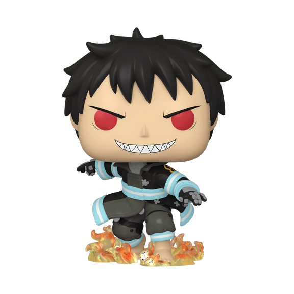 Funko Pop! Animation: Fire Force - Shinra with Fire, Vinyl Figure
