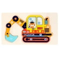thumbnail image 1 of Linnome Wooden Number Puzzle Educational Math Plaything Logical Thinking Board for Developing Motor Skills, 1 of 6