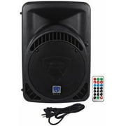 Rockville RPG12BT 12" Powered 800W DJ PA Speaker BlueTooth, USB, SD, EQ, Remote