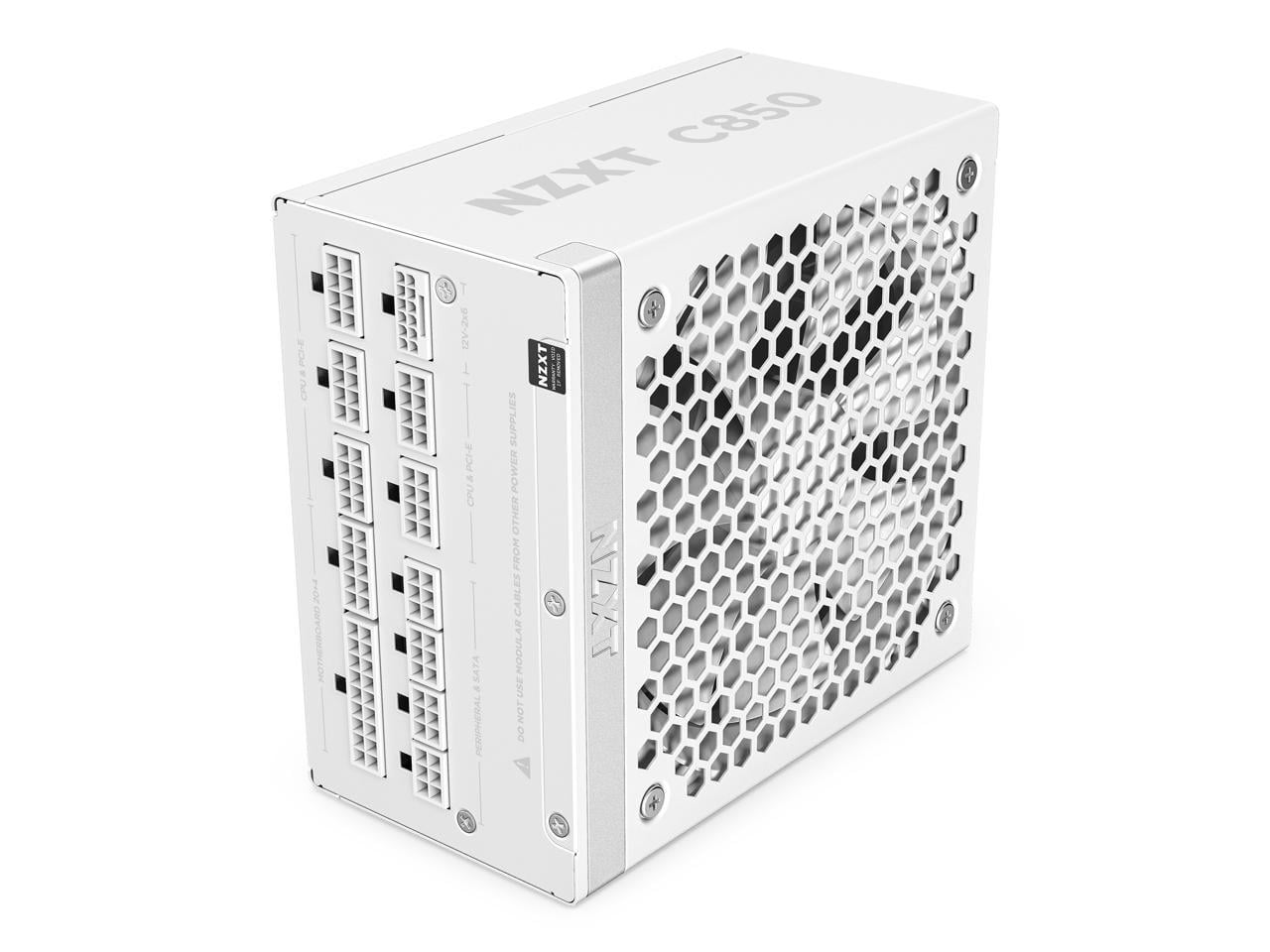 NZXT ATX 3.1 850 Watt 80 Plus Gold Fully Modular Low-Noise Power