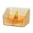 thumbnail image 2 of YAOMOBB Makeup Tools Box Clear Cosmetics Storage Box Organizer Multi Compartments Lipstick Makeup Container, 2 of 7