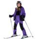 thumbnail image 5 of Ceisia Kids Snow Ski Waterproof Windproof Softshell Pants Outdoor with Zipper Pockets Warm Slim Fit Purple 12 Years Gift, 5 of 8