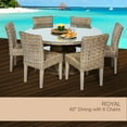 thumbnail image 3 of Royal 17 Piece Outdoor Wicker Patio Furniture Package ROYAL-08b-R6C, 3 of 3