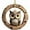 A, variant on Animal Christmas Ornament, Owl Ornaments for Christmas Tree, 2D Acrylic Forest Owl Raccoon Animal Hanging Ornaments for Christmas Tree Holiday Party Gifts Decoration