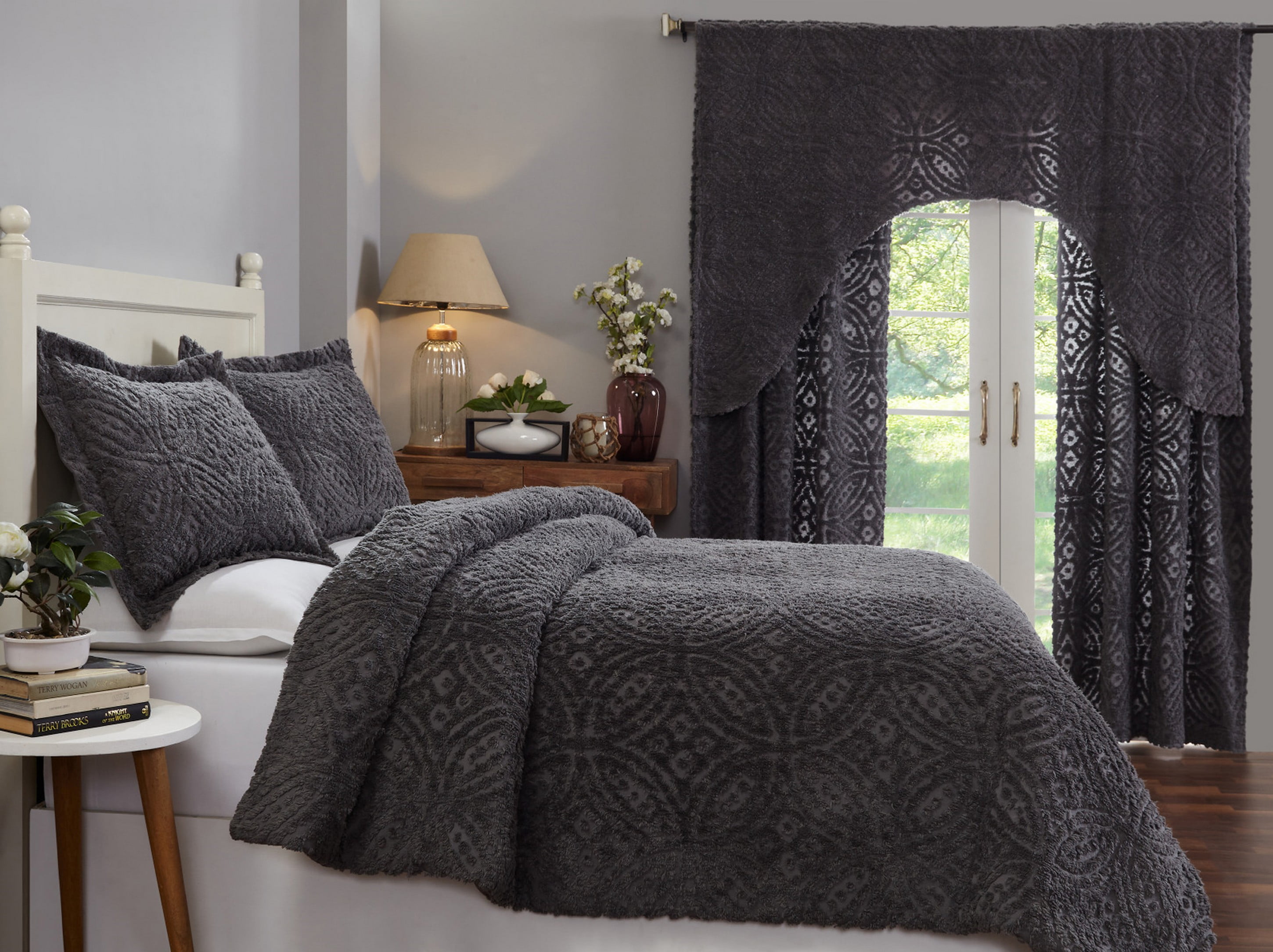 Better Trends Wedding Ring Comforter Set Collection 100 Cotton Tufted