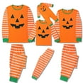 thumbnail image 5 of Baozhu Family Matching Halloween Pajama Sets - Halloween Pumpkin Sleepwear Sizes for All Ages, 5 of 12