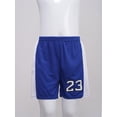 thumbnail image 4 of vastwit Kids Sports T-Shirt with Shorts Set Boys Girls Basketball Football Jersey Outfit Summer Blue 170, 4 of 7