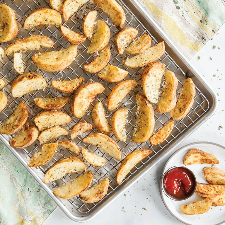 Half Sheet Pan with Non-Stick Grid, Nordic Ware