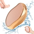 thumbnail image 5 of Lima de vidrio para pies (dorado), raspador de pies para removedor de piel dura, raspador de pies húmedo y seco a prueba de agua, herramienta de belleza de pedicura para pies y manos TUNC Sencillez, 5 of 5