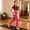 Hot Pink, variant on ATOGUTA Girls Pants Leggings Kids Dance Running Yoga Pants Workout Active Dance Tights with Pockets Size 4T-13, Purple