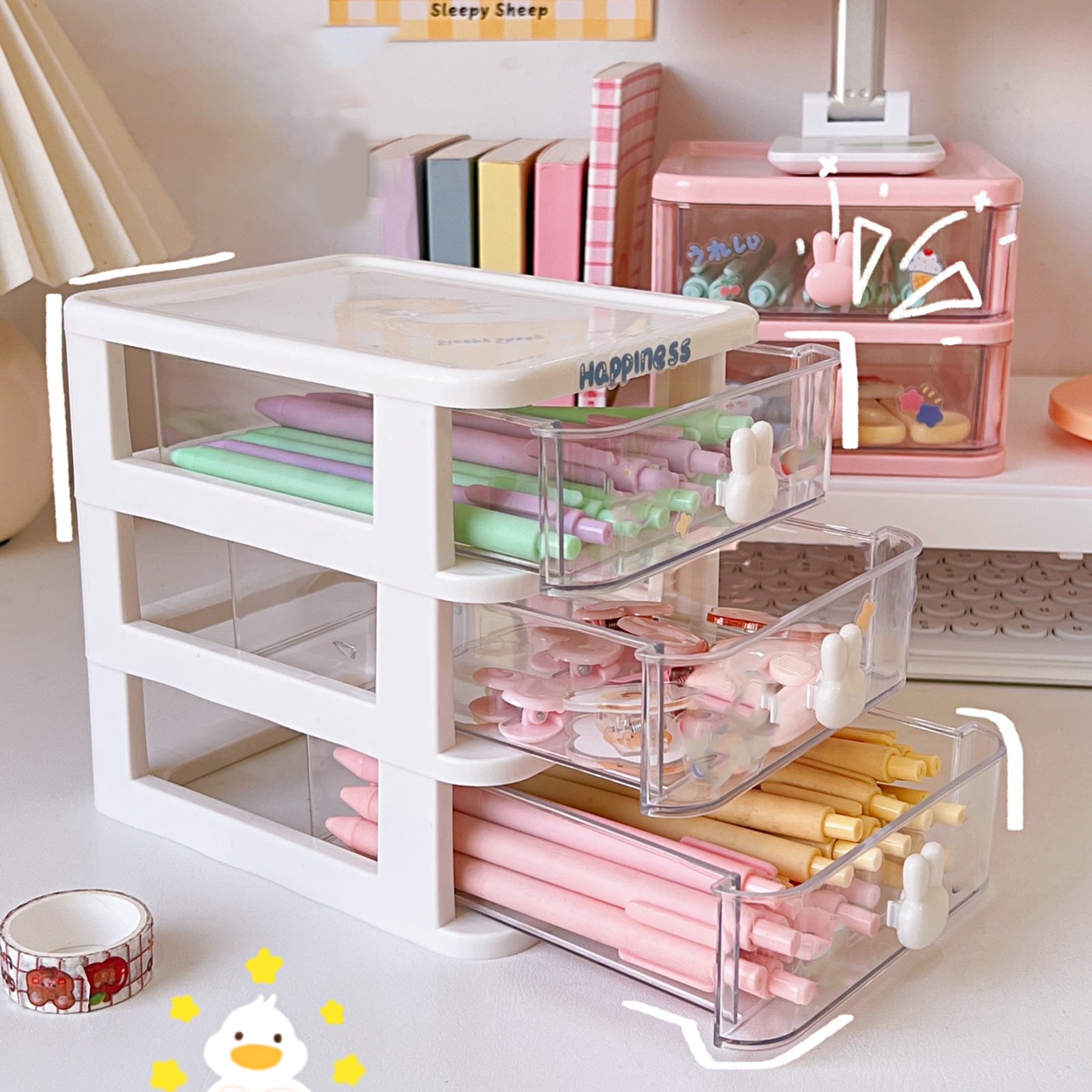 Details about   Storage Tray Makeup Tidy For Kitchen Home Office Drawer Organizer Dresser New 