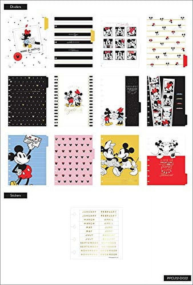Happy Planner Disney Pixar Undated Monthly Planner and Journal for School,  Work, or Home, Monthly, Weekly, and Daily Planner, 68 Pages, Bright Year