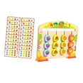thumbnail image 1 of Juego de mesa de rompecabezas deslizante con combinación de colores, tablero de actividades de clasificación, aprendizaje Montessori estilo frutal, 1 of 9
