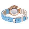 thumbnail image 5 of Resicozy Watches for Women Classic Quartz Watch with Leather Strap Vintage Small Face Round Watches Birthday Gift for Ladies Sky Blue, 5 of 5