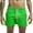 c01Green, variant on USNSM Men's Casual Running Training Straight Double Layer with Mesh Pocket Zipper Pocket Drawstring 3" Pants Sports Beach Pants Shorts Black XXXL