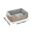 thumbnail image 2 of Cozy Heated Pet Bed for Indoor Cats and Dogs with Removable Washable Cover, 2 of 3