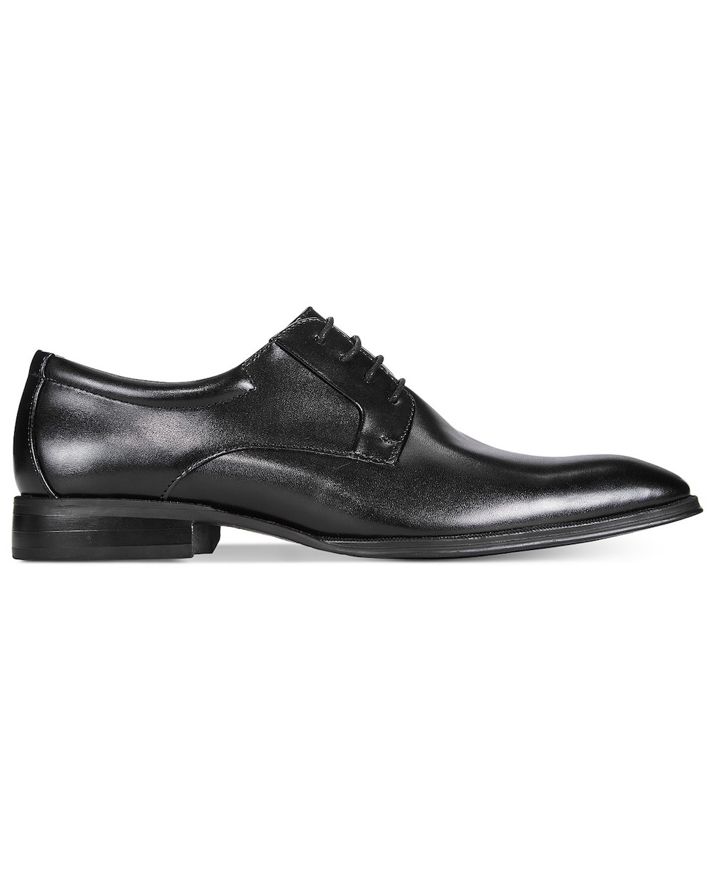 Alfani Mens Andrew Lace Up Dress Oxfords, Black, Size 10.5 M - Mens Casual Alfani | Shoes | Alfani Mens Andrew Lace Up Dress Oxfords  main image 3