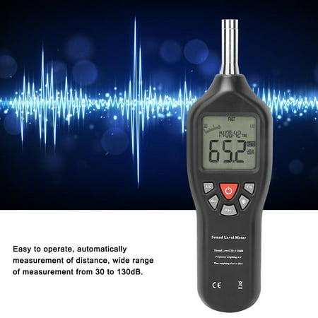 WALFRONT Professional Sound Level Meter Data Logger Noise Audio Tester 30dB-130dB, Sound Level Meter, USB Sound (Best Sound Meter App)