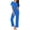 Blue, variant on Naittoop Women's Pajama Sets Short Sleeve Pj Sets with Long Pants 2 Piece Lounge Sets Soft Summer Sleepwear