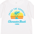 thumbnail image 4 of Inktastic Summer Enjoy the Sunshine Clearwater Beach Florida in Blue Boys or Girls Long Sleeve Toddler T-Shirt, 4 of 5