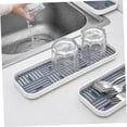 thumbnail image 4 of BRIGHTFUFU Dish Drain Board Plastic Grey for Food Preparation 1Pcs, 4 of 8