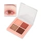 thumbnail image 4 of Fiudx Paleta de Sombras de Ojos, Pigmentada Perlada Mate Vibrante, Diseño Compacto de 4 Colores, Maquillaje de Ojos de Larga Duración, Ideal para Fiestas, Bodas y Viajes, Ingredientes Nutritivos., 4 of 4