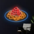 thumbnail image 3 of Handmadetneonsign Funnel Cake Neon Sign, Funnel Baking Wall Art Decor, Cake Bakery Wall Decor, 3 of 5