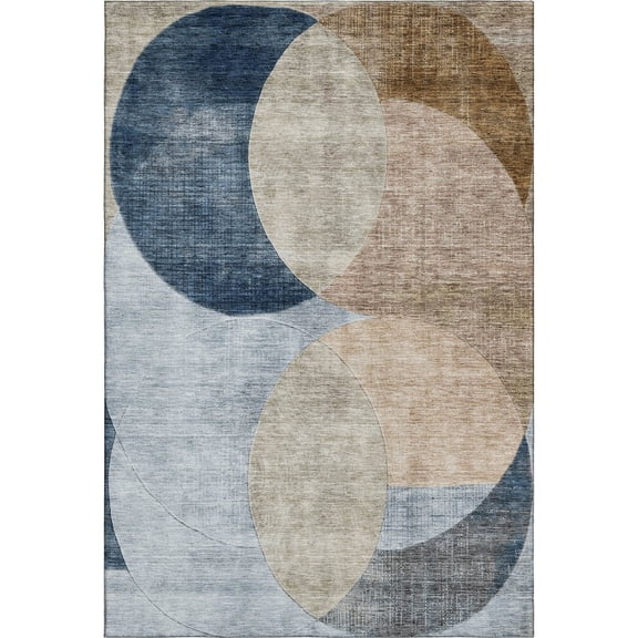 Dalyn Rugs Premium Machine Washable Mayfield AMF1140 Sky 3' x 5' Rug