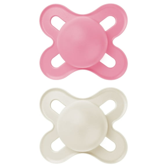 MAM Start Matte Newborn Pacifier, 0-3 Months, Girl, 2 Pack