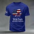 thumbnail image 4 of mgoYE 250 Anniversary USA Shirt Mens Patriotic America Independence Day Patriot Tops T-Shirts for Men(Blue,2XL), 4 of 6