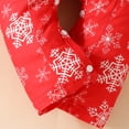 thumbnail image 5 of Odeerbi Baby Infant Boys Girls Clothes Christmas Jumpsuit Baby Romper Toddler Christmas Color Plush Cute Winter Thick Keep Warm Jumpsuit Red 6-9 Months, 5 of 7