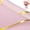 Pink,Gold Edge, variant on MIARONIN 20 Sheets Flower Wrapping Paper, Waterproof Floral Bouquet Wrapping Paper for DIY Crafts, Gift Packaging, Flower Shop Bouquet Packaging, 22x22 Inch Each Wrapping Paper(Black,Gold)