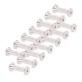 thumbnail image 1 of 100Pcs Stainless Steel Blind Rivets and Screws Set 3/16" X 1/4" Round Head Rivets Dome Head Rivets Mushroom Head Rivets for Metal Leather Crafts with Large Flange Rustproof, 1 of 7