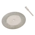 thumbnail image 3 of 10PCS Precision Diamond Cutting Wheel Set 60mm with Rods, Versatile for Wood, Metal, Stone, Ideal for Rotary Pneumatic Tools, Perfect for Concrete Floor Orthopaedic Hardener Floor Renovation, 3 of 9