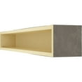 thumbnail image 5 of Ekena Millwork 4"H x 4"D x 72"W Pecky Cypress Faux Wood Fireplace Mantel, Aged Cedar, 5 of 17