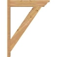 thumbnail image 3 of Ekena Millwork 5.50"W x 24"D x 32"H Traditional Smooth Traditional Outlooker, Western Red Cedar, 3 of 4