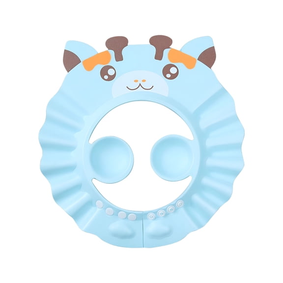 OQRKI Baby Shampoo Cap,Infant Ear Protection Shower Hat,Reusable Bathing Accessory for Toddlers,Prevents Water And Shampoo from Entering Eyes During Hair Wash