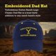 thumbnail image 5 of Yellowstone - Gorra de béisbol Ajustable con ala Curvada, Marino, Talla única, 5 of 6